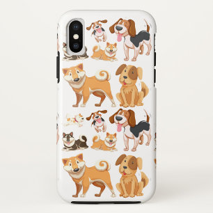 Etui iPhone Case-Mate Chiens, Oreilles À Disquette, Boucles À Boucles