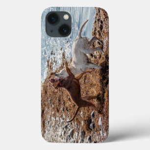 Coque Case-Mate iPhone Chiens sur la plage