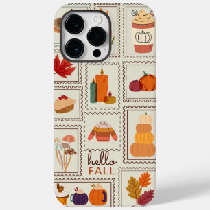 Coque Case-Mate iPhone Chiffre d'automne tendance Autumn Postage Timbre p