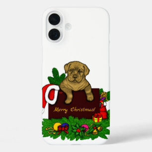 Coque Pour iPhone 16 Plus Chiffre XMas