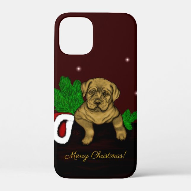 Coques Case-Mate iPhone Chiffre XMas (Verso)