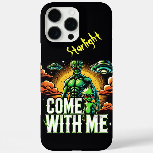 Coques Case-Mate iPhone Chiffres Aliens : Aventures dans l'espace (Verso)