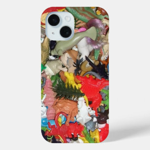 Coque Case-Mate iPhone Chiffres de jouets, Animaux en Pile