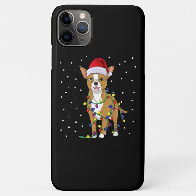Coques Case-Mate iPhone Chihuahua Christmas Chien (Dos)