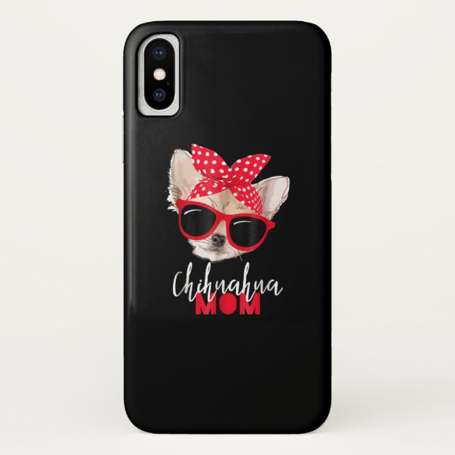 Coques Case-Mate iPhone Chihuahua Dog Maman (Dos)