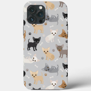 Case-Mate iPhone Case Chihuahua os et pattes gris
