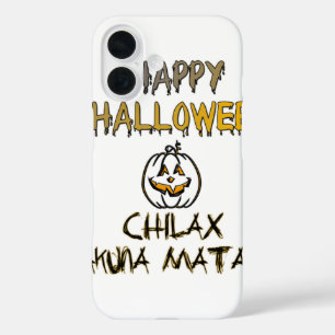 Coque Pour iPhone 16 Chilax Éffrayant & Fun : Happy Halloween Collectio