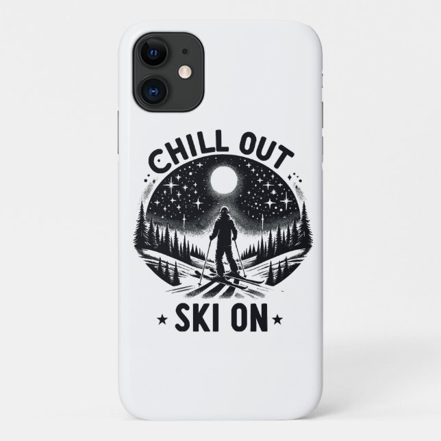 Coques Case-Mate iPhone Chill out Ski on (Dos)
