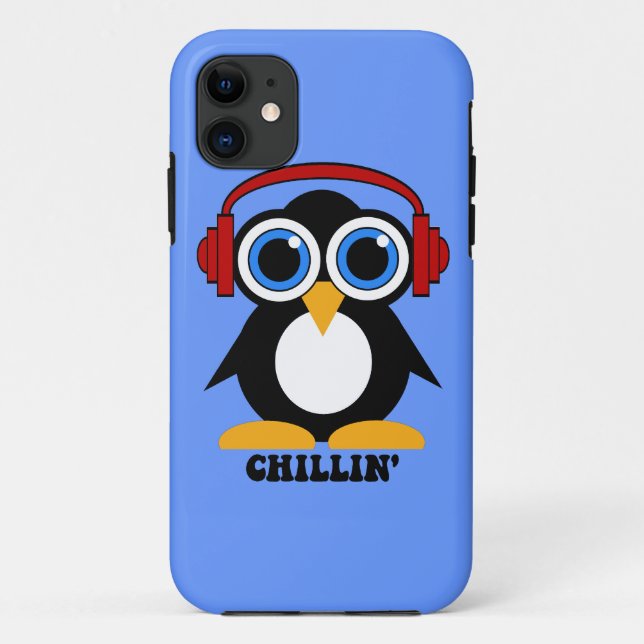 Coques Case-Mate iPhone chillin de pingouin (Dos)