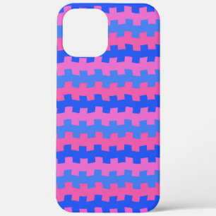 Case-Mate iPhone Case Chimie bleu et rose
