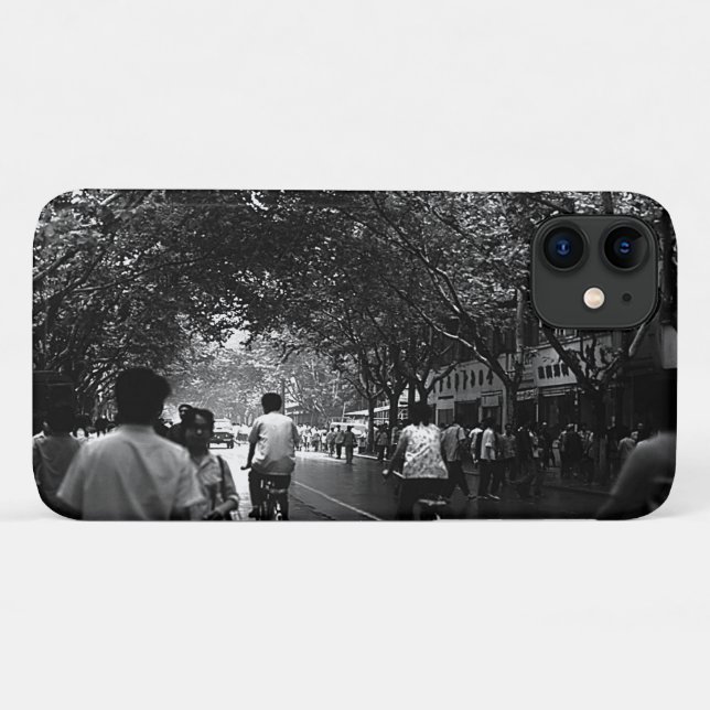 Coques Case-Mate iPhone Chine Ancienne rue de Shanghai (Dos (Horizontal))