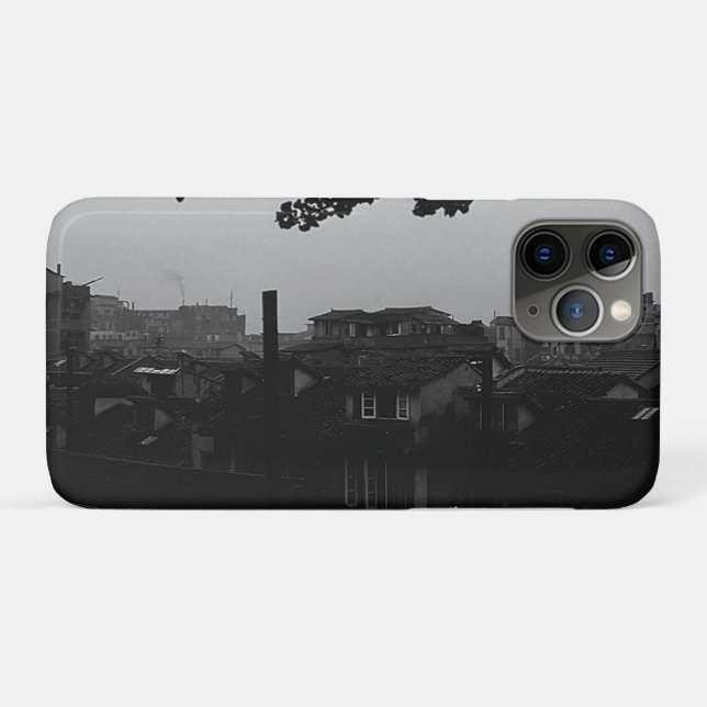 Coques Case-Mate iPhone Chine Ancienne Ville de Shanghai (Dos (Horizontal))