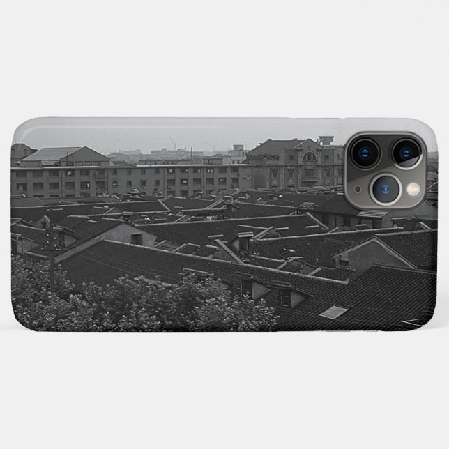Coques Case-Mate iPhone Chine Ancienne Ville de Shanghai (Dos (Horizontal))