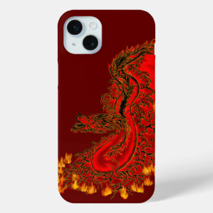 Coque Case-Mate iPhone Chine Dragon rouge et or design