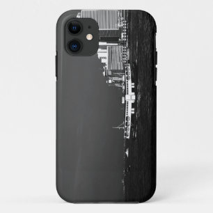 Case-Mate iPhone Case Chine vintage Hong Kong bateau gratte-ciel mer