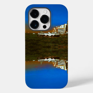 Coque Case-Mate iPhone Chine vintage Hong Kong gratte-ciel mer