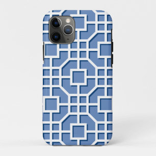 Case-Mate iPhone Case Chinoiserie Motif bleu et blanc