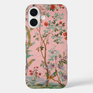 Coque Pour iPhone 16 Chinoiserie rose