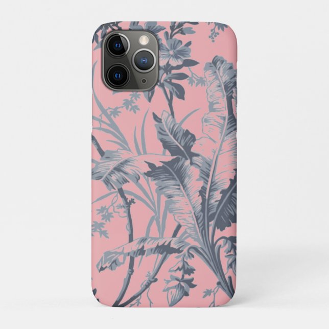 Coques Case-Mate iPhone Chinoiserie rose botanique Coque-coque iphone (Dos)
