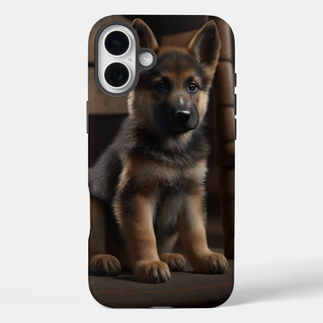 Coques Case-Mate iPhone Chiot berger allemand (Verso)