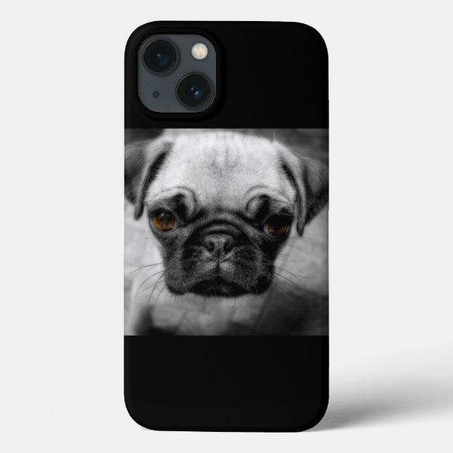 Coques Case-Mate iPhone Chiot de carlin (Verso)