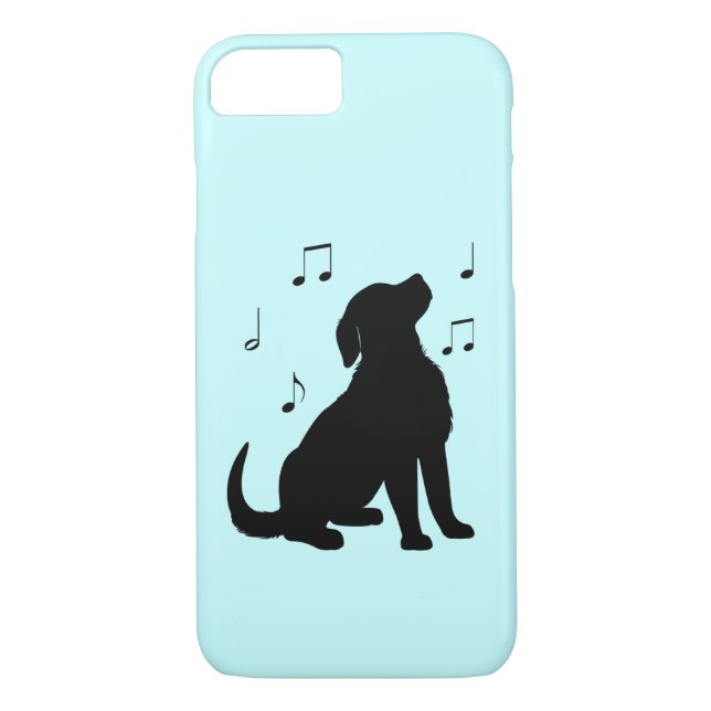 Coques Case-Mate iPhone Chiot de golden retriever avec des notes de (Dos)
