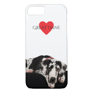 Case-Mate iPhone Case Chiot de great dane de harlequin