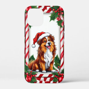 Case-Mate iPhone Case ❄️🐶 Chiot de Noël Mignon Magie de Noël Cosy 🎄✨🎁