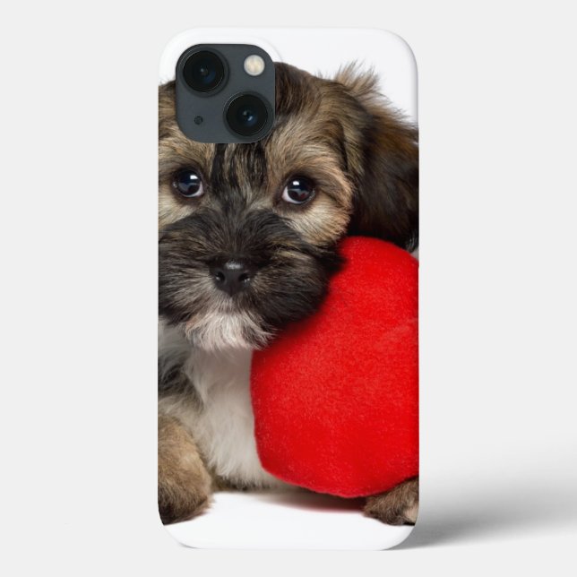 Coques Case-Mate iPhone Chiot de Valentine Havanese d'amant (Verso)