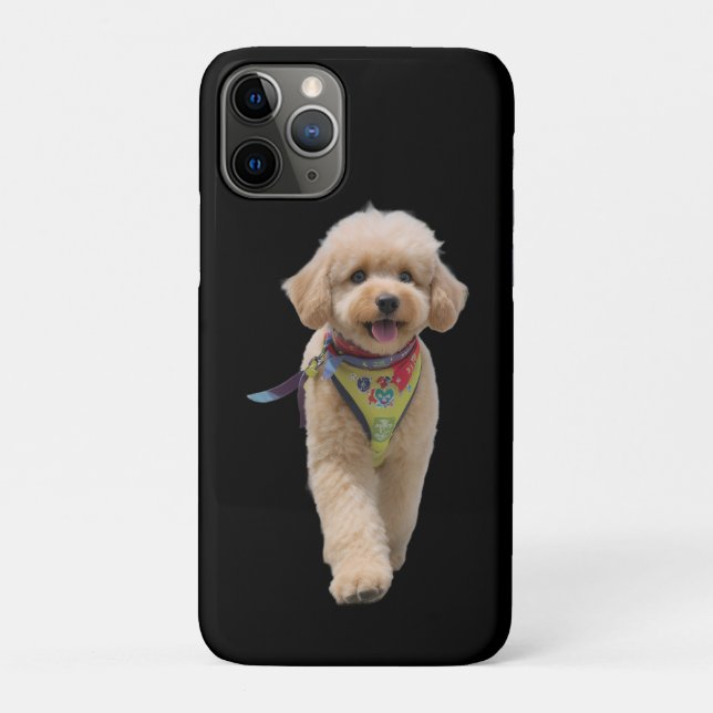 Coques Case-Mate iPhone Chiot en peluche ivoire (Dos)