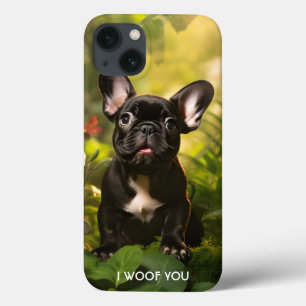 Case-Mate iPhone Case 🐶 💗 chiot français doux dans une jungle