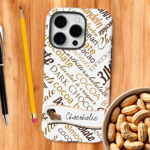 Coques iPhone 16 Pro Chocolat, amandes et chocolat foncé Conception de