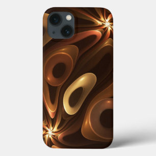 iPhone 13 Coque Chocolat et caramel