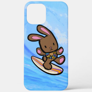 Case-Mate iPhone Case Chocolat Hawaiian Surfing Bunny Purple