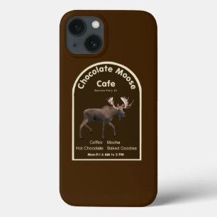 iPhone 13 Case Chocolat Moose Café