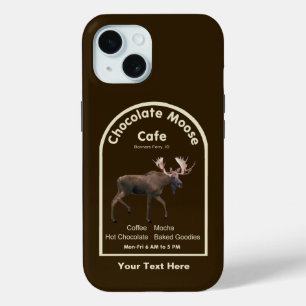 Coque Case-Mate iPhone Chocolat Moose Café
