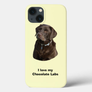 Coques Pour iPhone Chocolate Labrador dog photo
