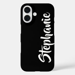 Coque Pour iPhone 16 Choisir une couleur personnalisée Jumbo Titre