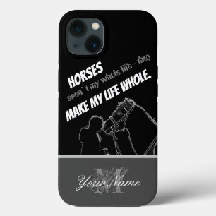 Case-Mate iPhone Case Choix de cavaliers : Les chevaux rendent ma vie en