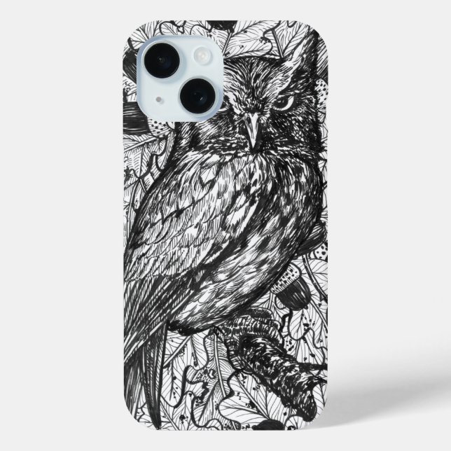 Coques Case-Mate iPhone Chouette (Verso)
