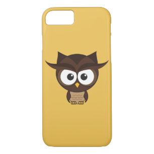 Coque iPhone 8/7 Chouette Brown