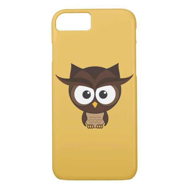 Coques Case-Mate iPhone Chouette Brown (Dos)