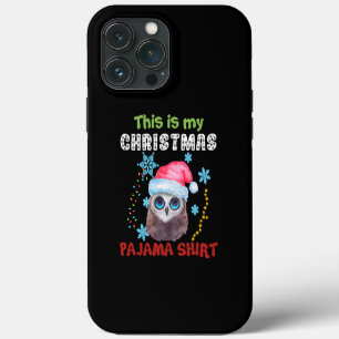 Case-Mate iPhone Case Chouette C'Est Ma Chemise De Pyjama De Noël