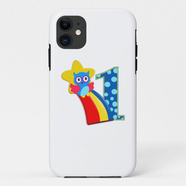 Coques Case-Mate iPhone Chouette d'anniversaire (Dos)