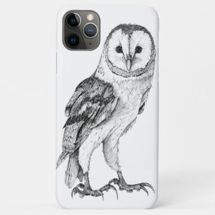 Case-Mate iPhone Case Chouette - Dessin En Stylo Noir