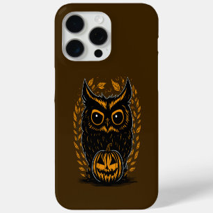 Coque Case-Mate iPhone Chouette d'Halloween éffrayante