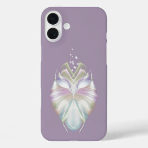 Coque Pour iPhone 16 Plus Chouette Oracle Pastel Purple