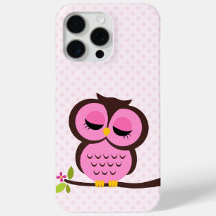 Coque Case-Mate iPhone Chouette rose douce