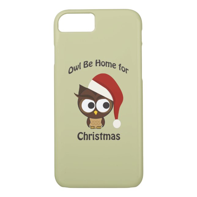 Coques Case-Mate iPhone Chouette soit à la maison pour Noël ! (Dos)