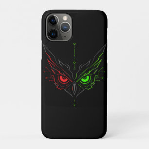 Case-Mate iPhone Case Chouette Technologique Tribale Néon Evil Art Cyber